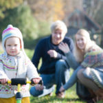 Familie im Park Etelsen